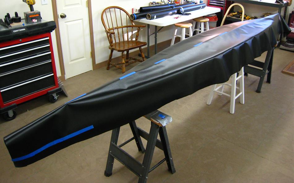 PVC Kayak Skinning Diy Kayak Building